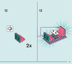 LEGO 41728 instructions page 19 – build guide