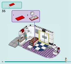 LEGO 41728 instructions page 70 – build guide