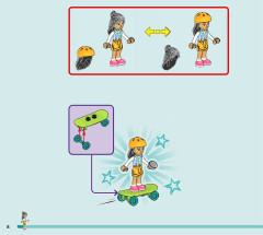 LEGO 41728 instructions page 8 – build guide