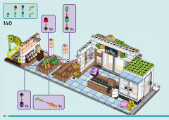 LEGO 41729 instructions page 134 – build guide
