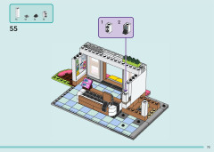 LEGO 41729 instructions page 73 – build guide