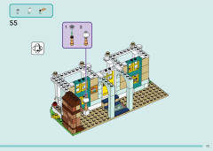 LEGO 41730 instructions page 73 – build guide