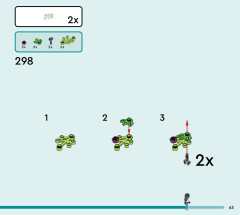 LEGO 41732 instructions page 63 – build guide