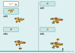 LEGO 41732 instructions page 149 – build guide