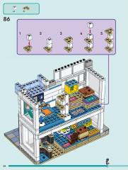 LEGO 41732 instructions page 84 – build guide