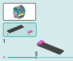 LEGO 41733 instructions page 18 – build guide