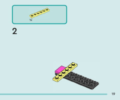 LEGO 41733 instructions page 19 – build guide