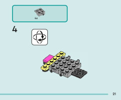 LEGO 41733 instructions page 21 – build guide