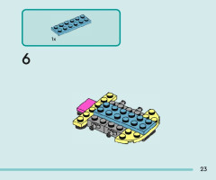 LEGO 41733 instructions page 23 – build guide