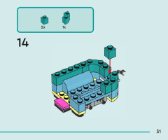 LEGO 41733 instructions page 31 – build guide
