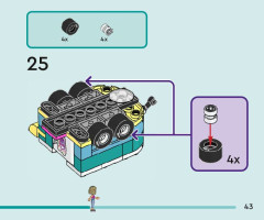 LEGO 41733 instructions page 43 – build guide