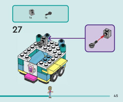LEGO 41733 instructions page 45 – build guide