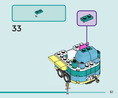 LEGO 41733 instructions page 51 – build guide