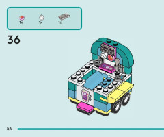 LEGO 41733 instructions page 54 – build guide