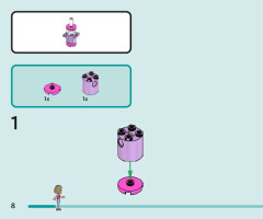 LEGO 41733 instructions page 8 – build guide