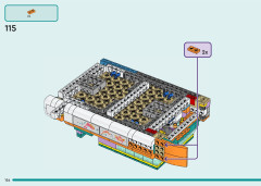 LEGO 41734 instructions page 124 – build guide