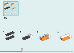 LEGO 41734 instructions page 129 – build guide