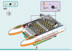 LEGO 41734 instructions page 151 – build guide