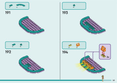 LEGO 41734 instructions page 189 – build guide