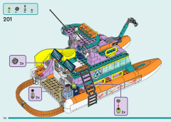 LEGO 41734 instructions page 196 – build guide