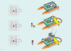 LEGO 41734 instructions page 6 – build guide