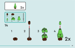 LEGO 41735 instructions page 21 – build guide