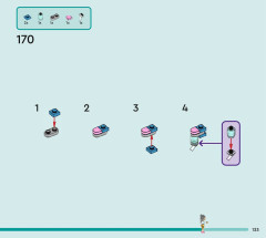 LEGO 41735 instructions page 133 – build guide