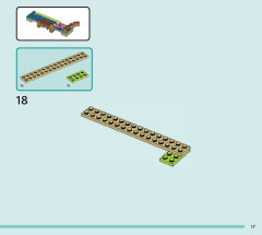 LEGO 41735 instructions page 17 – build guide