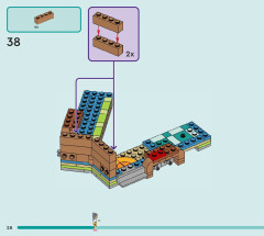 LEGO 41735 instructions page 28 – build guide