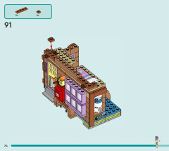 LEGO 41735 instructions page 74 – build guide