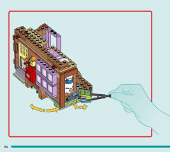 LEGO 41735 instructions page 84 – build guide