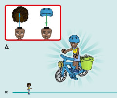 LEGO 41738 instructions page 10 – build guide