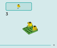 LEGO 41738 instructions page 13 – build guide