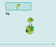 LEGO 41738 instructions page 33 – build guide