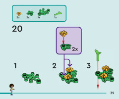 LEGO 41738 instructions page 39 – build guide