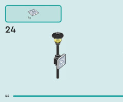 LEGO 41738 instructions page 44 – build guide