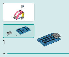 LEGO 41738 instructions page 48 – build guide