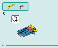 LEGO 41738 instructions page 50 – build guide