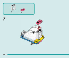 LEGO 41738 instructions page 54 – build guide