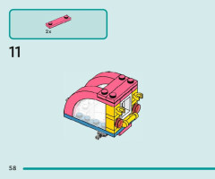 LEGO 41738 instructions page 58 – build guide
