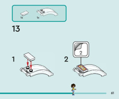 LEGO 41738 instructions page 61 – build guide