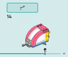 LEGO 41738 instructions page 63 – build guide