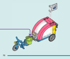 LEGO 41738 instructions page 70 – build guide