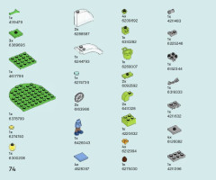 LEGO 41738 instructions page 74 – build guide