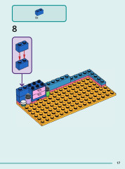 LEGO 41739 instructions page 17 – build guide