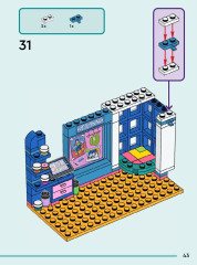 LEGO 41739 instructions page 43 – build guide