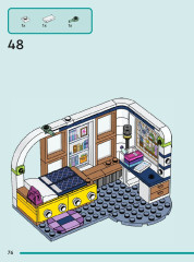 LEGO 41740 instructions page 76 – build guide