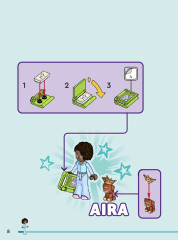 LEGO 41740 instructions page 8 – build guide