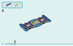 LEGO 41741 instructions page 10 – build guide