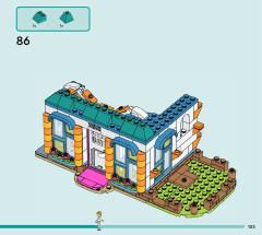 LEGO 41742 instructions page 105 – build guide